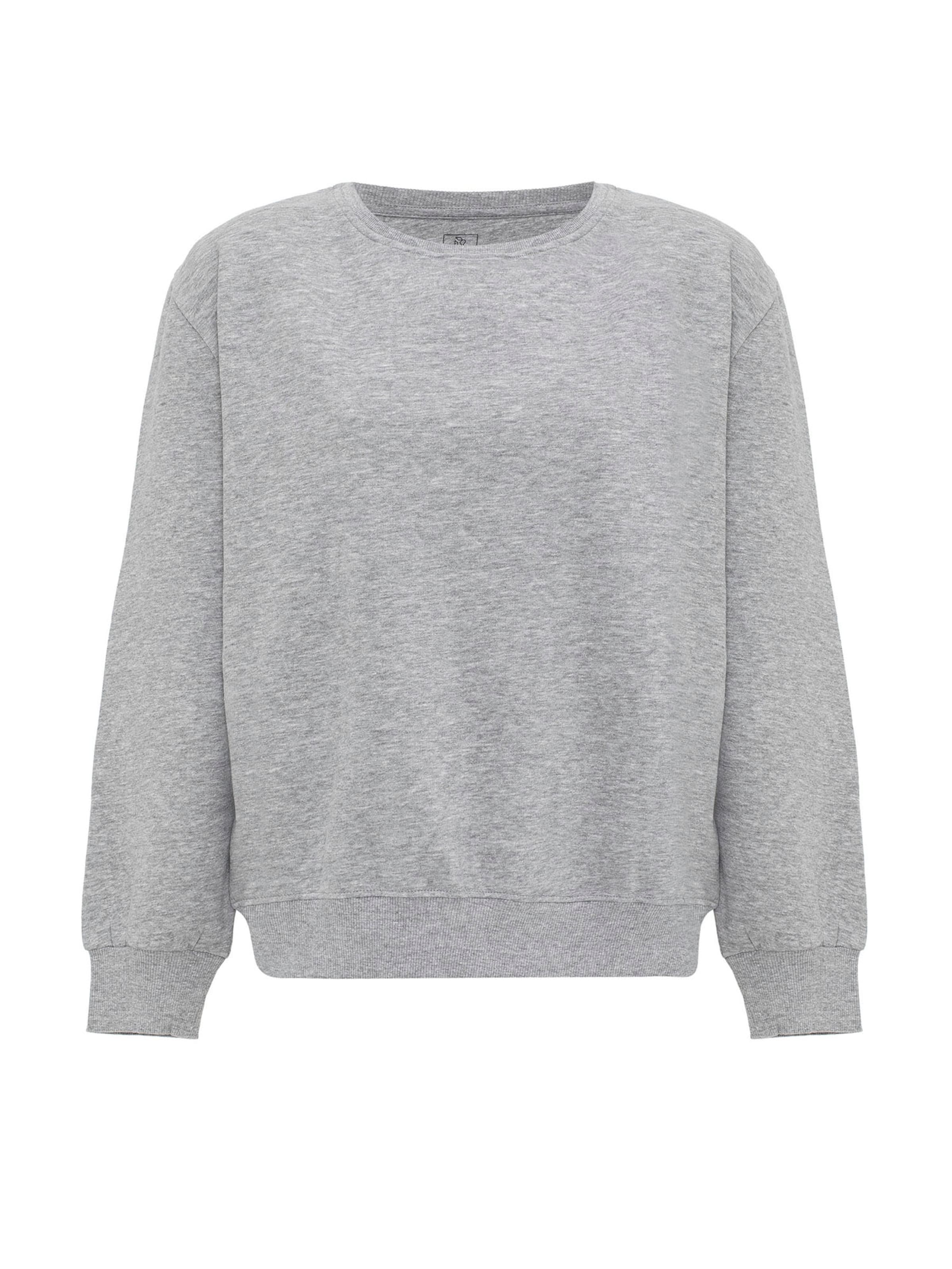 Jacey Quinn - Jersey en gris: frente