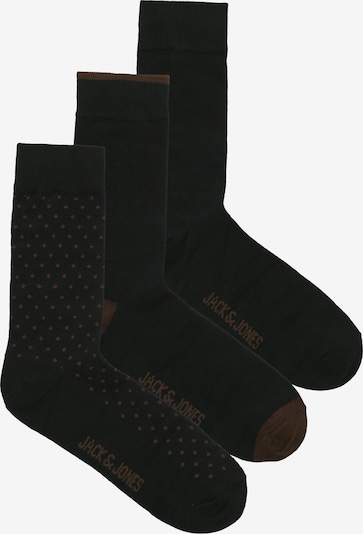 Kojinės iš JACK & JONES, spalva – ruda / juoda, Prekių apžvalga