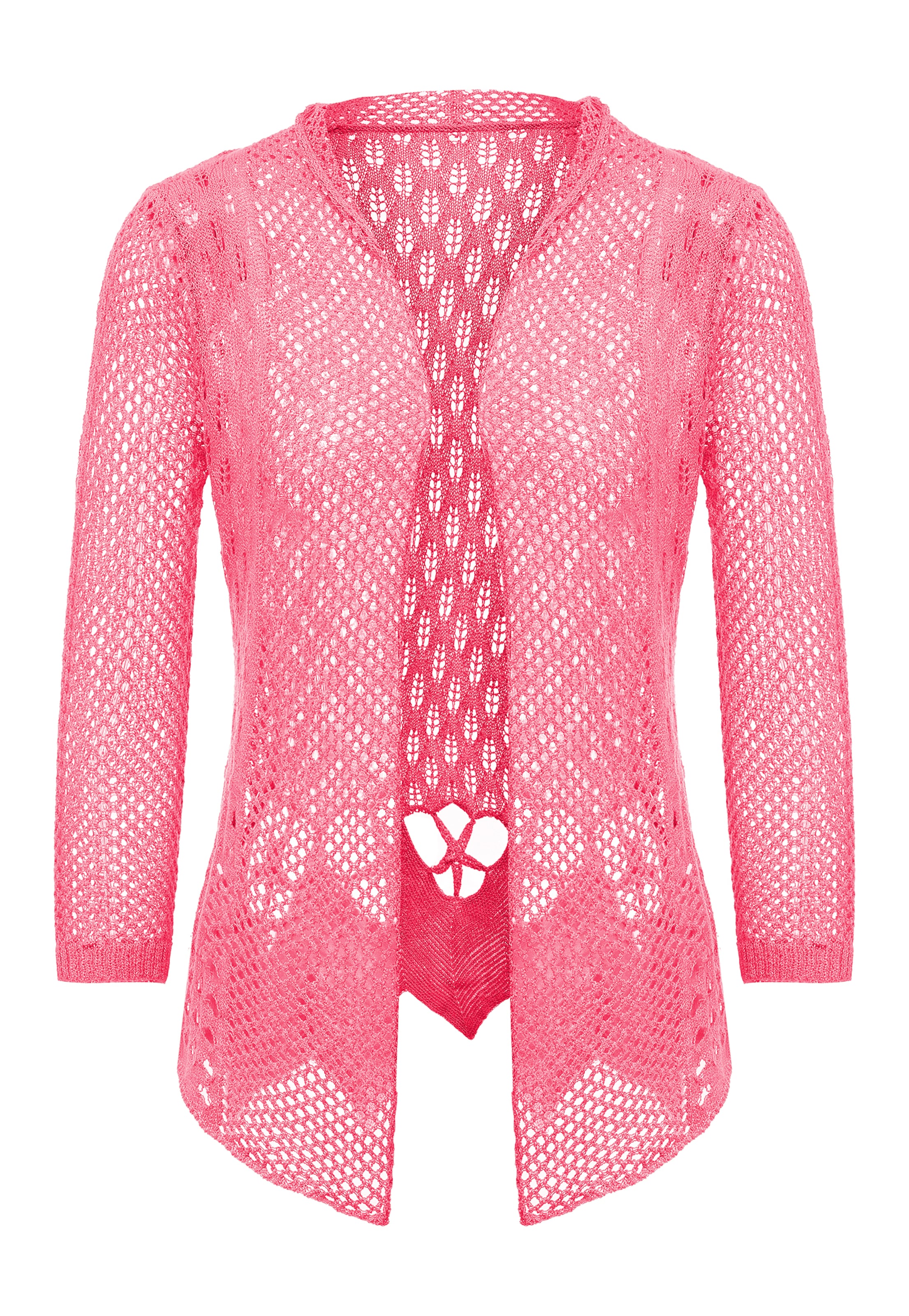 IKITA Strickjacke in Pink: Vorderseite