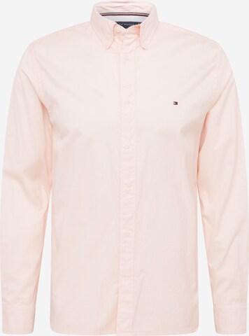 Regular fit Camicia di TOMMY HILFIGER in rosa: frontale