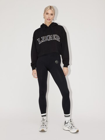 LeGer by Lena Gercke Skinny Workout Pants 'Brianne' in Black