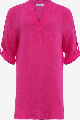 Zwillingsherz Tunic 'Amelie' in Pink: front