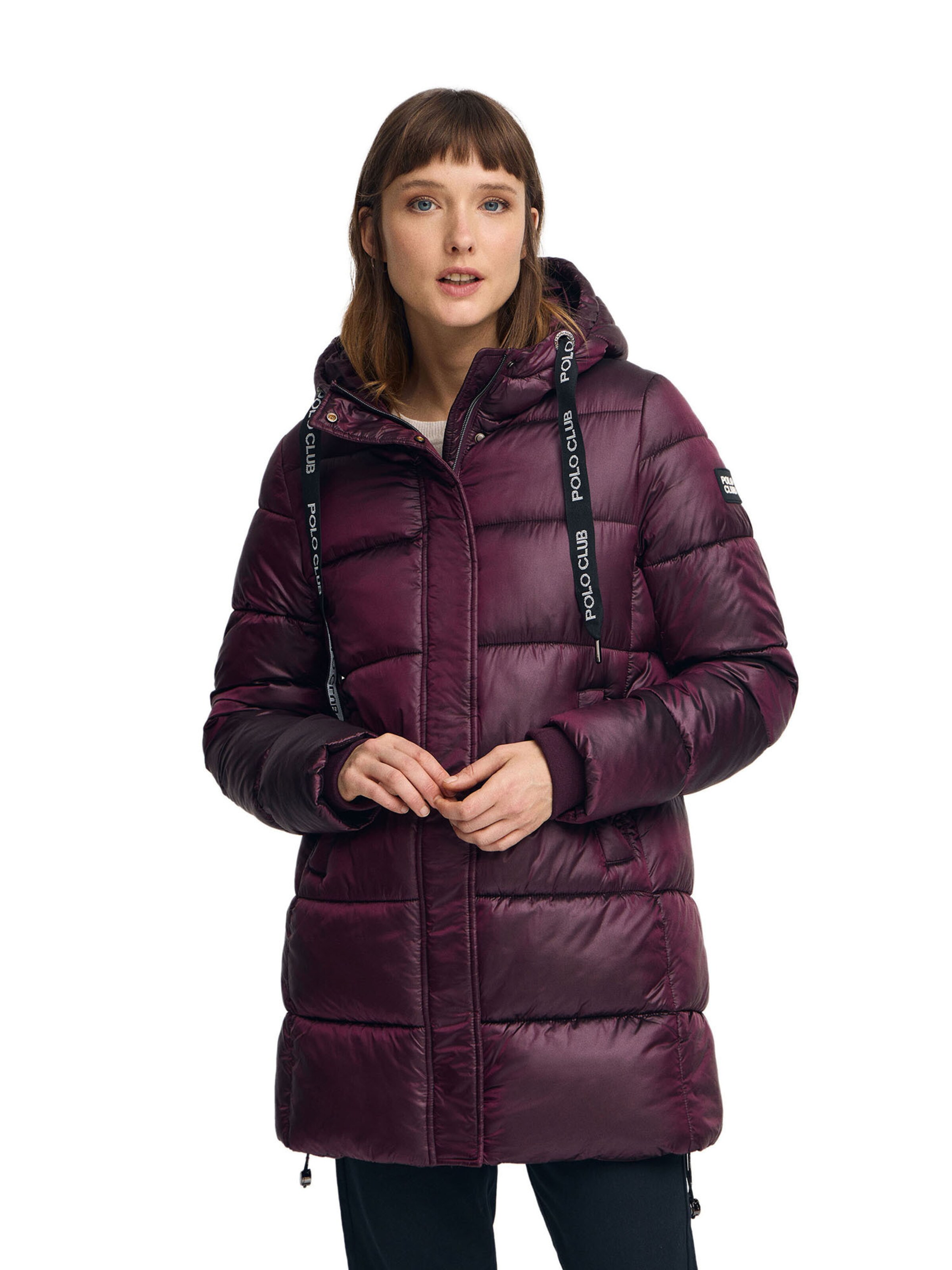 Polo Club Winter Jacket in Red: front