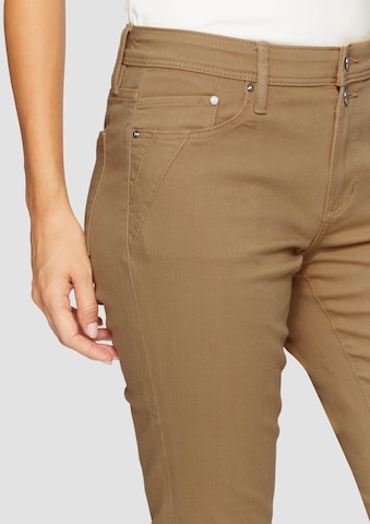 s.Oliver Slimfit Jeans 'Betsy' in Braun
