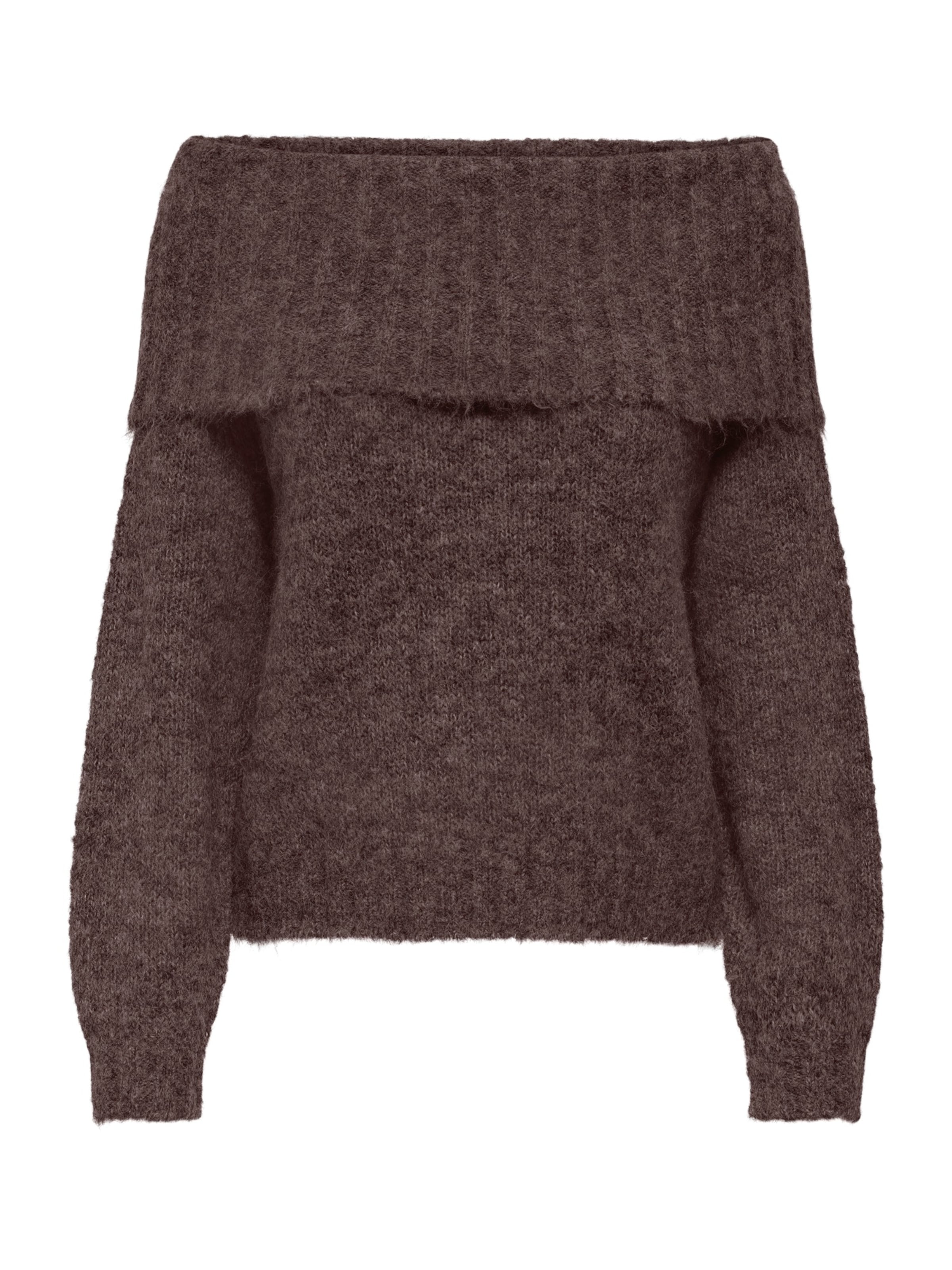 ONLY Sweater 'ONLSHINE' in Brown: front