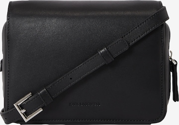 Karl Lagerfeld Crossbody bag 'Disk' in Black