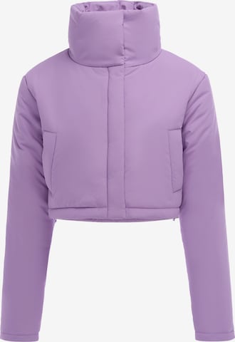 MYMO - Chaqueta de entretiempo en lila: frente