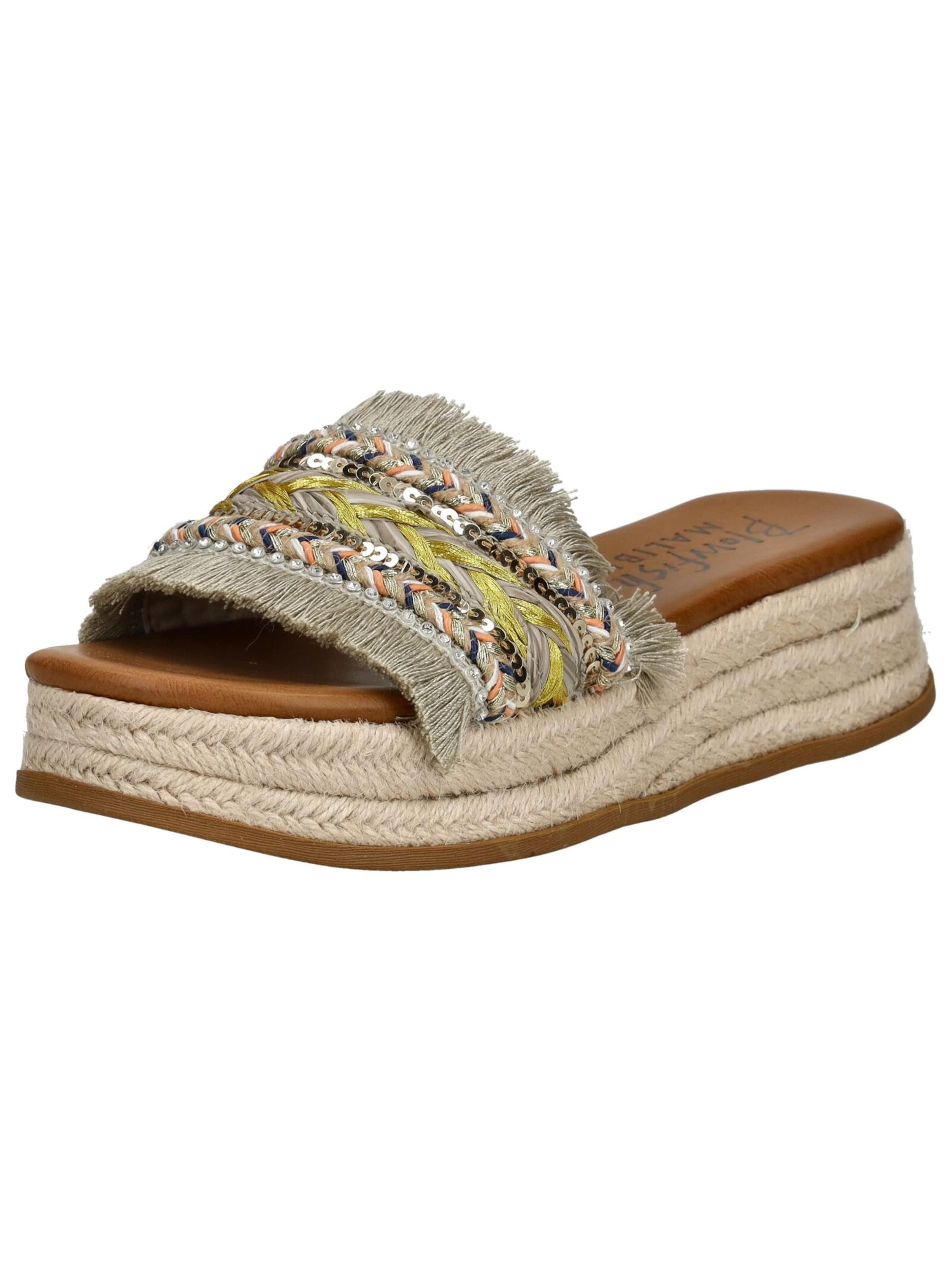 Blowfish Malibu Pantolette in Gold: Vorderseite