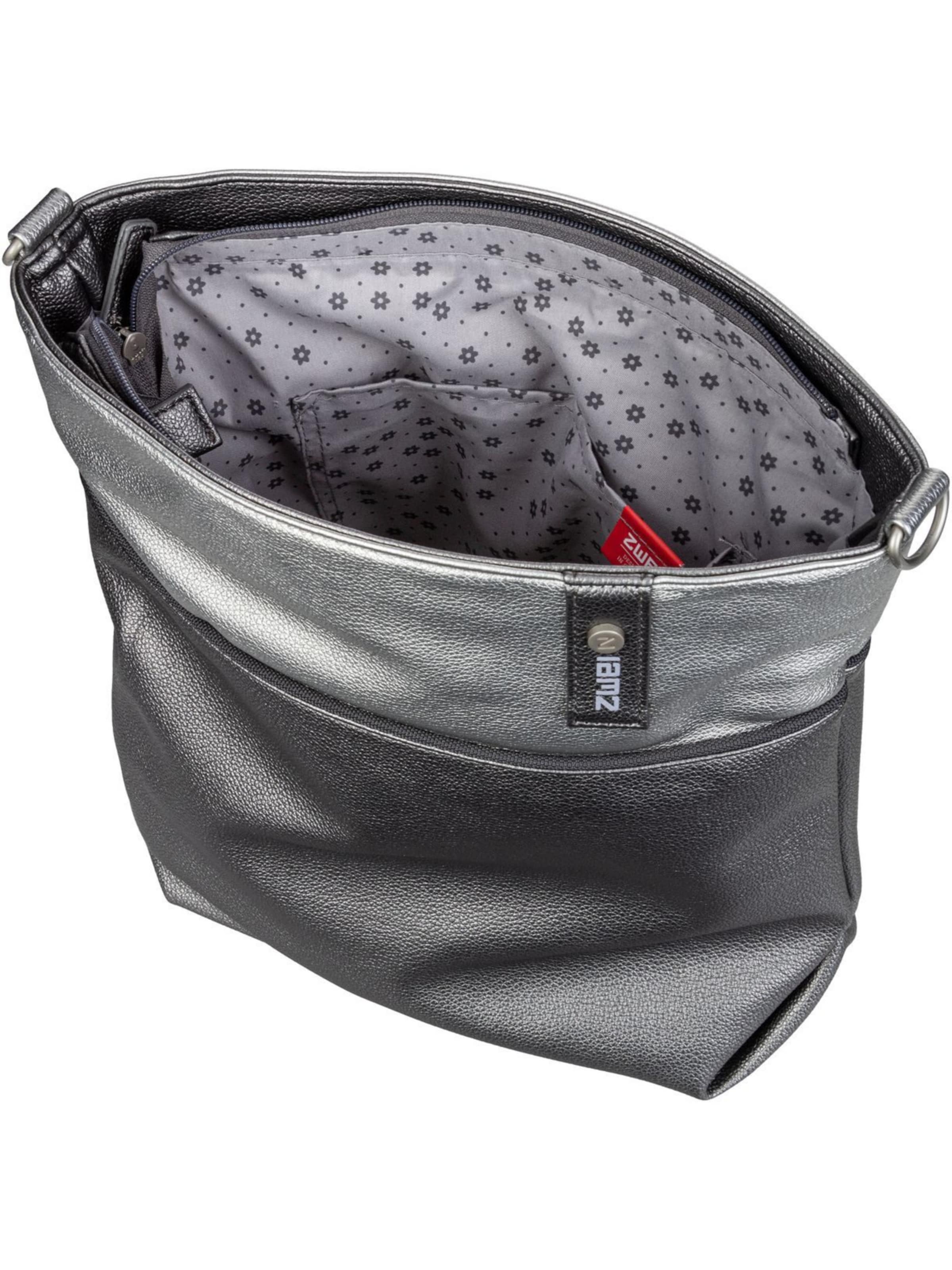 ZWEI Crossbody Bag Jana J12 in Silver ABOUT YOU