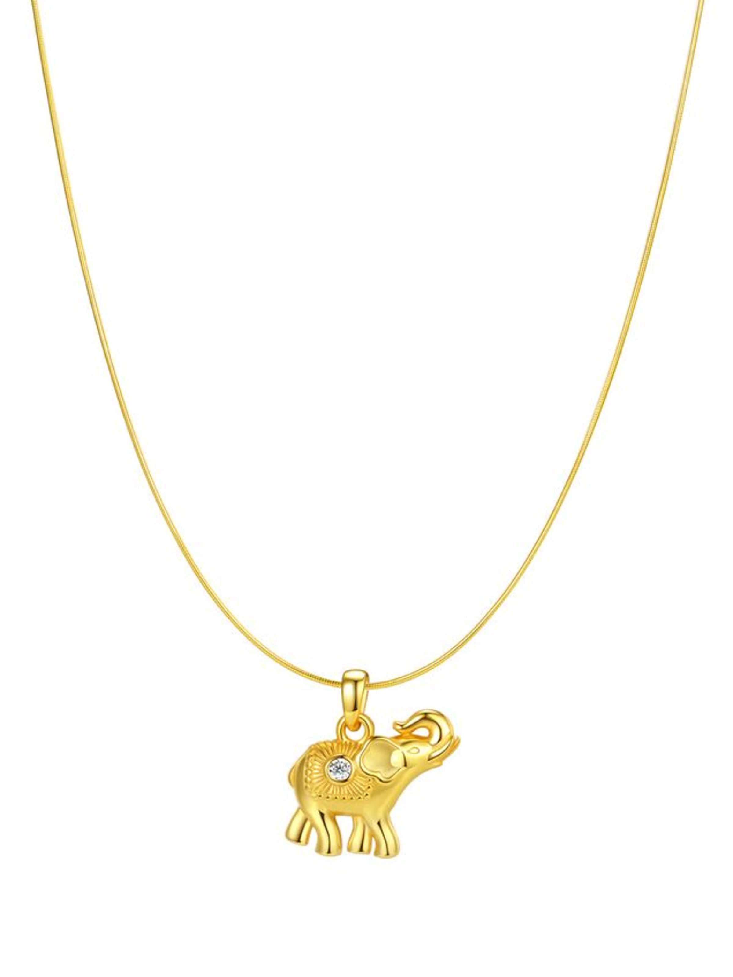 Hey Happiness Ketting 'Success Spirit' in Goud: voorkant