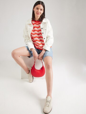 YAS - Jersey 'YASTRIO' en beige
