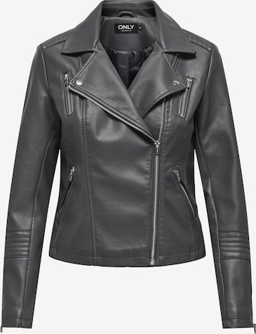 ONLY Демисезонная куртка 'Gemma' в Серый: спереди