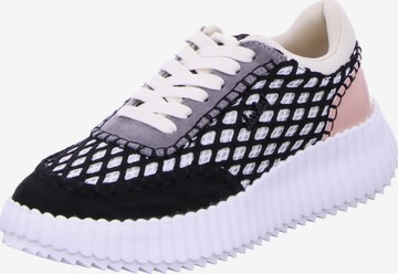 Edel Fashion Sneakers laag in Zwart: voorkant