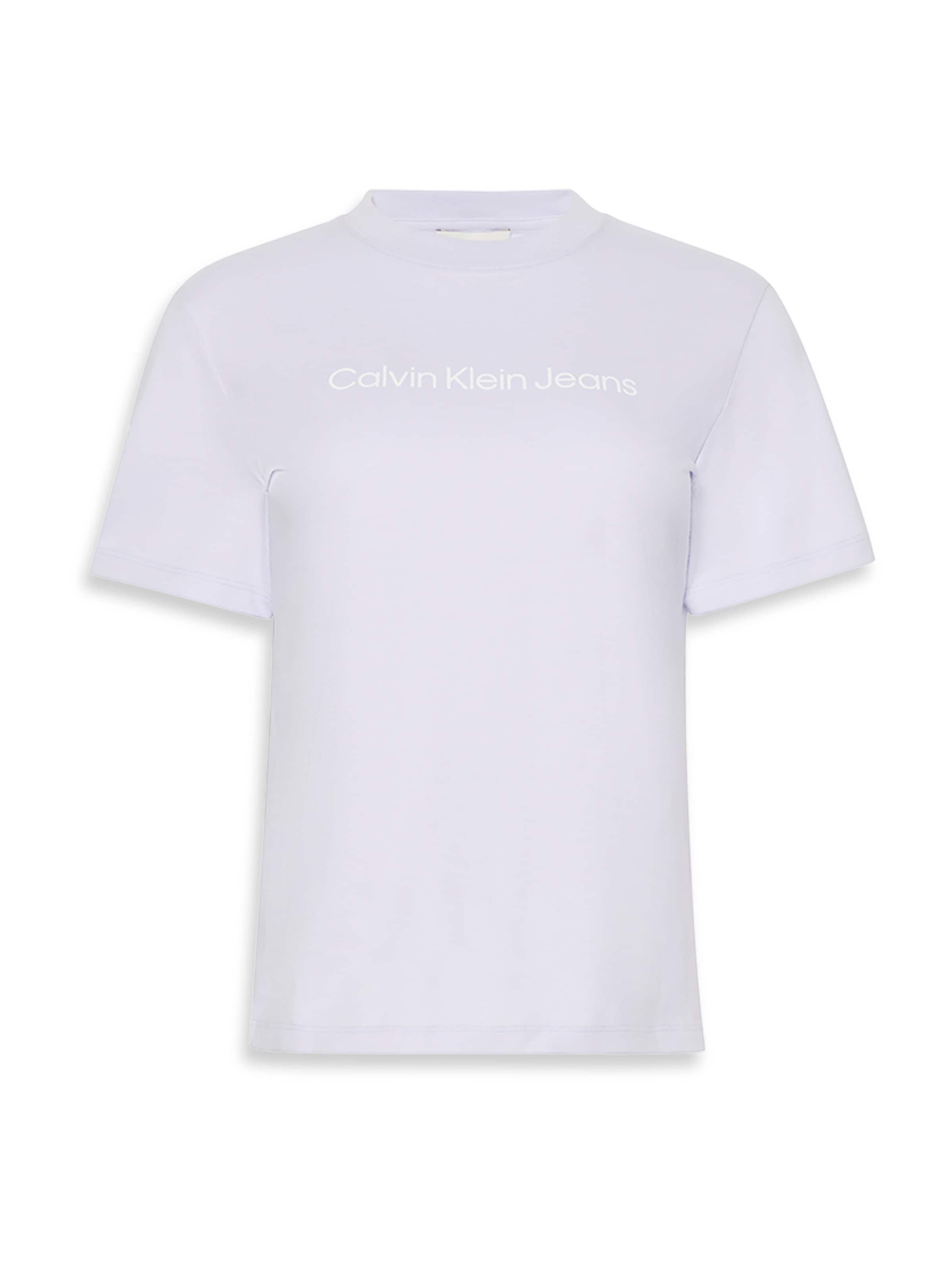 Calvin Klein Jeans Tričko 'CLASSIC' - Fialová: predná strana