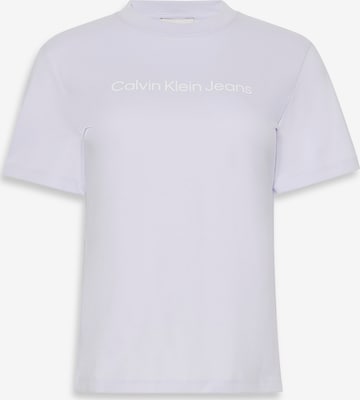 purpurinė Calvin Klein Jeans Marškinėliai 'CLASSIC': priekis