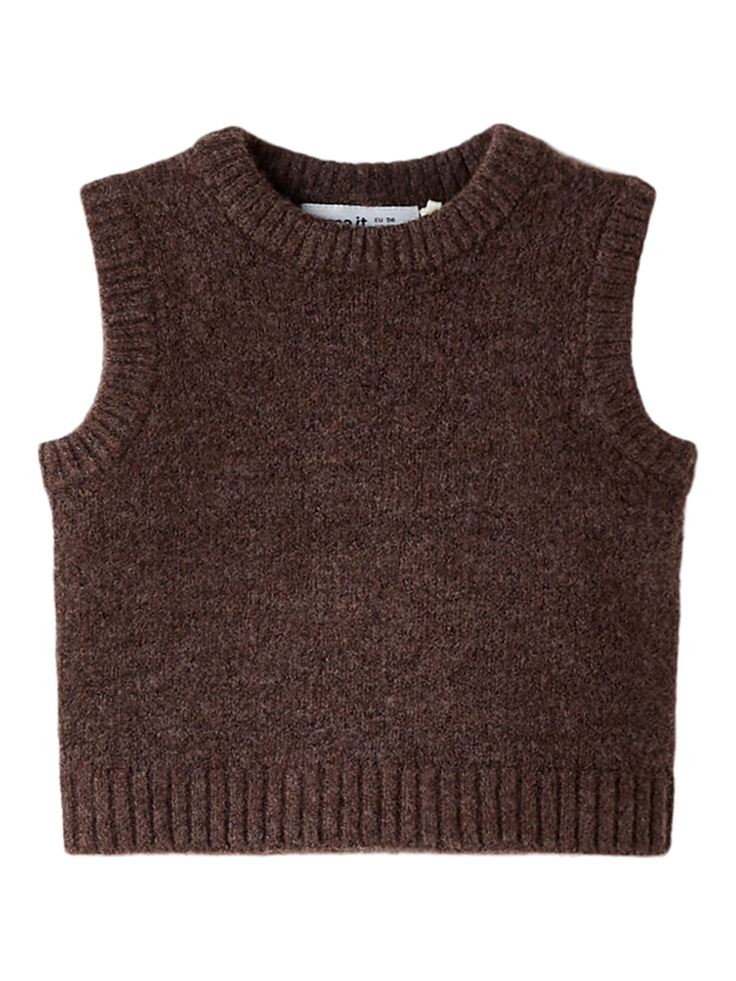 NAME IT Sweater in Brown: front