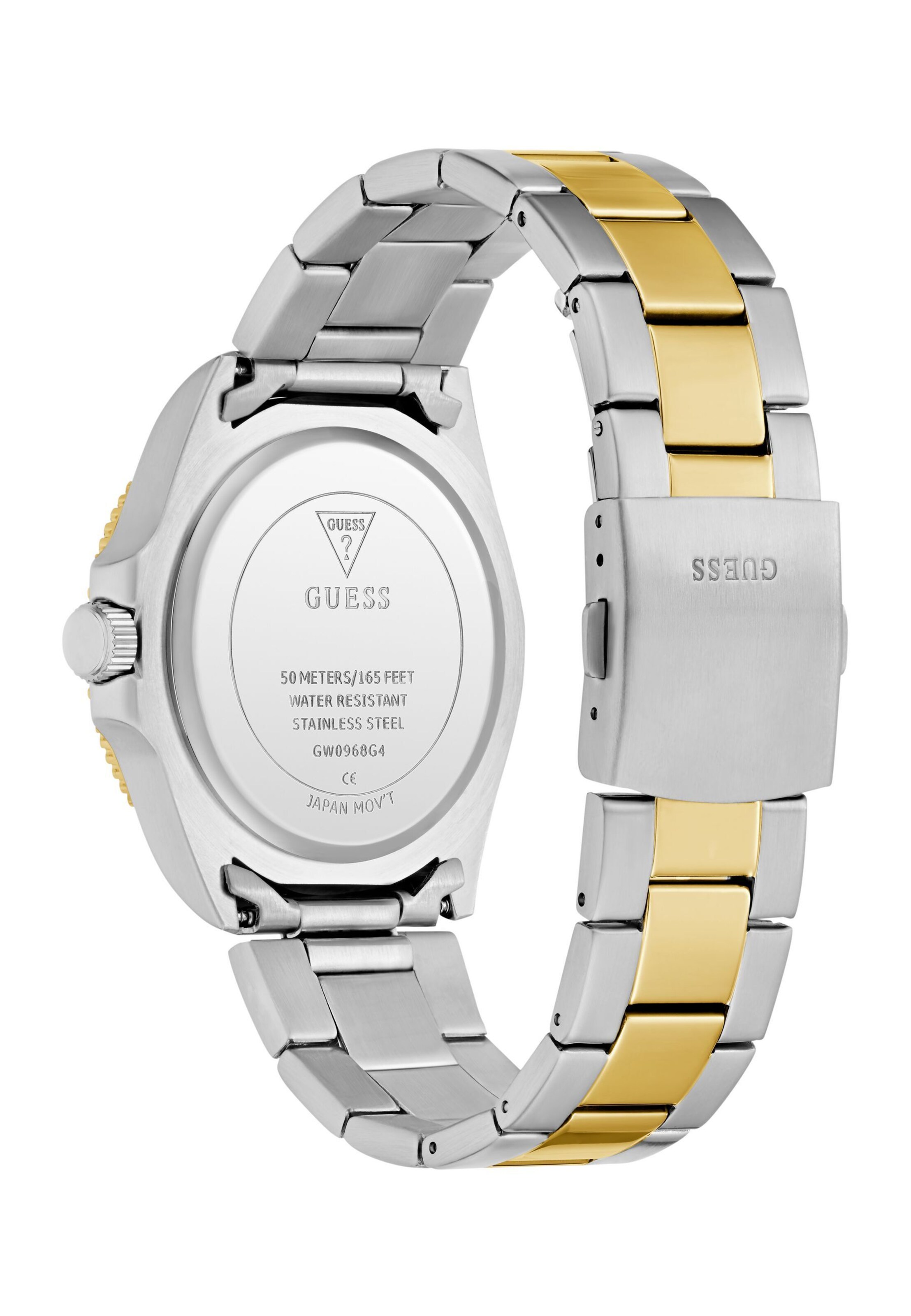 Montre à affichage analogique ' CLIFF ' GUESS en or