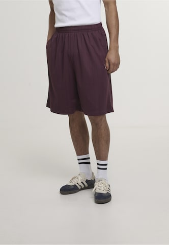 Karl Kani Loosefit Shorts in Rot: Vorderseite