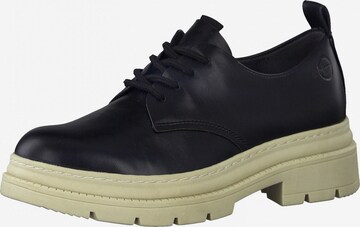 TAMARIS Lace-up shoe in Black: front