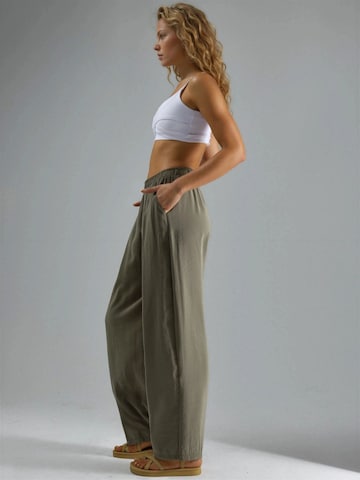 Barrel Pantalon Busem en vert