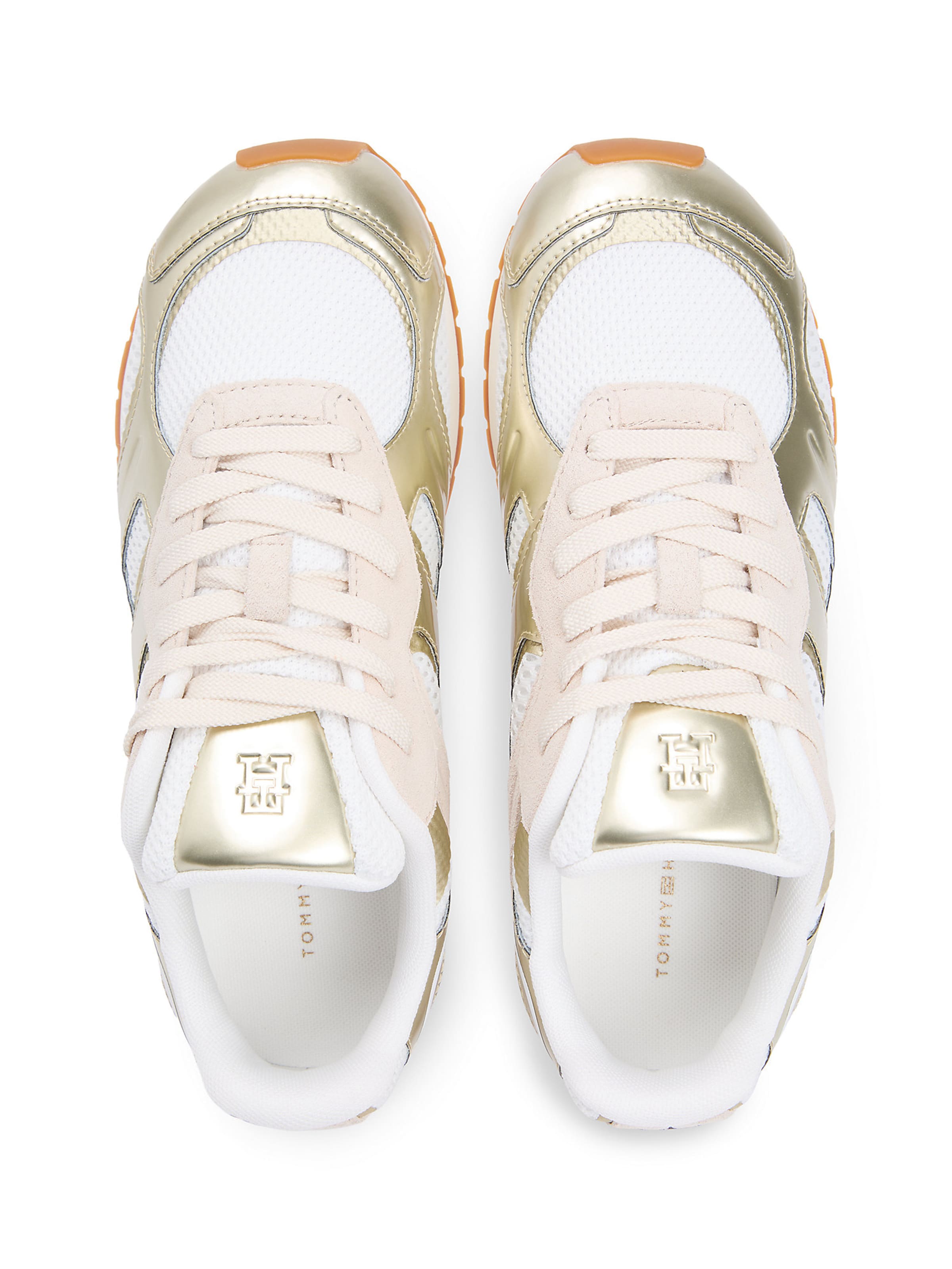 TOMMY HILFIGER Platform trainers in Gold