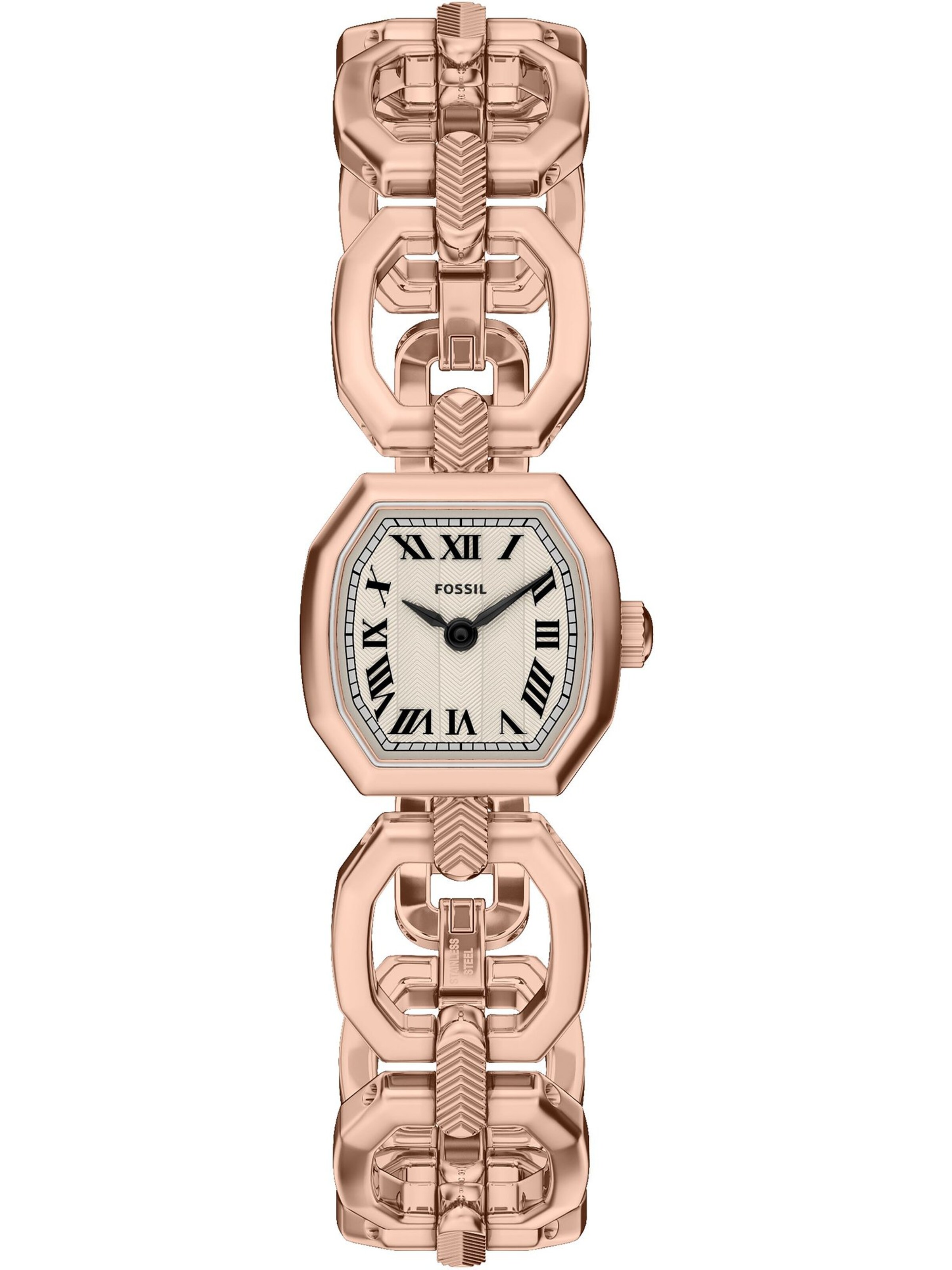 FOSSIL Analoguhr in Pink: Vorderseite