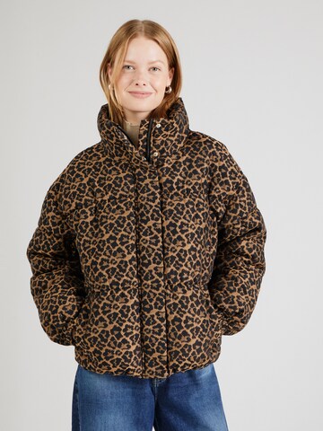 NÜMPH Winterjas 'Jackets & Coats' in Zwart: voorkant