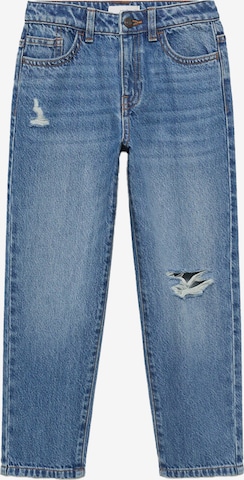 MANGO KIDS Широка кройка Дънки в синьо: отпред