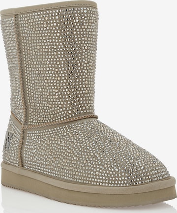 Philipp Plein - Botas em bege: frente