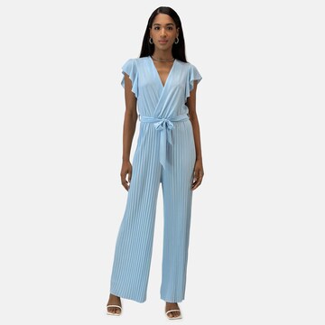 Elara Jumpsuit in Blauw: voorkant