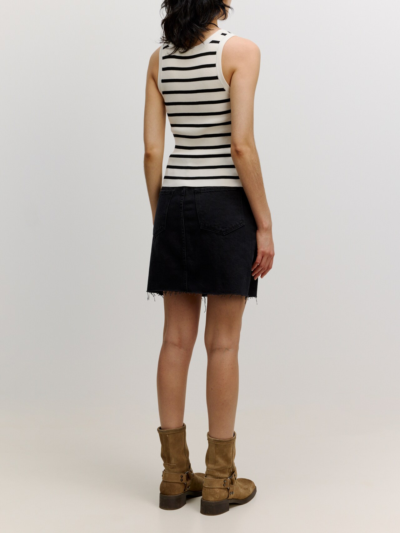 EDITED Produits Tops en tricot 'Maura' noir