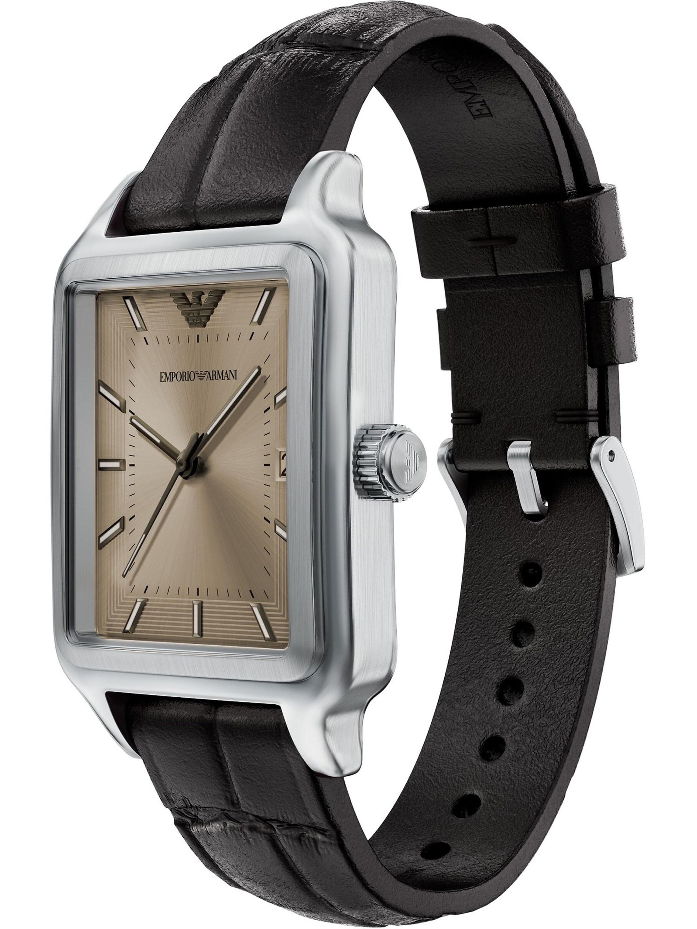 Emporio Armani Analog watch in Brown
