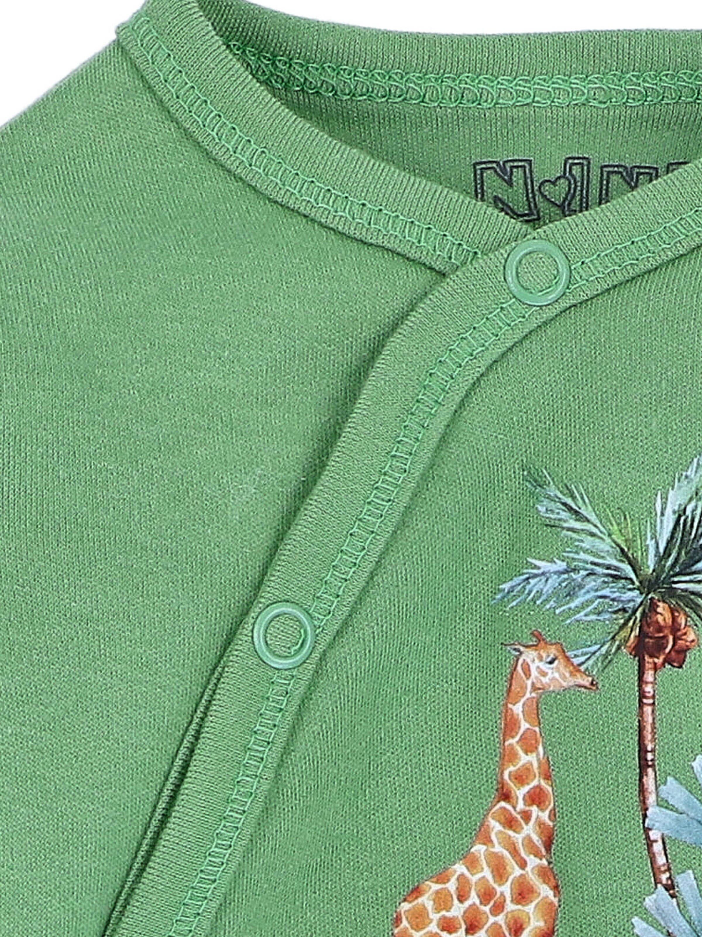 Barboteuse / body 'Giraffe' NINI en vert