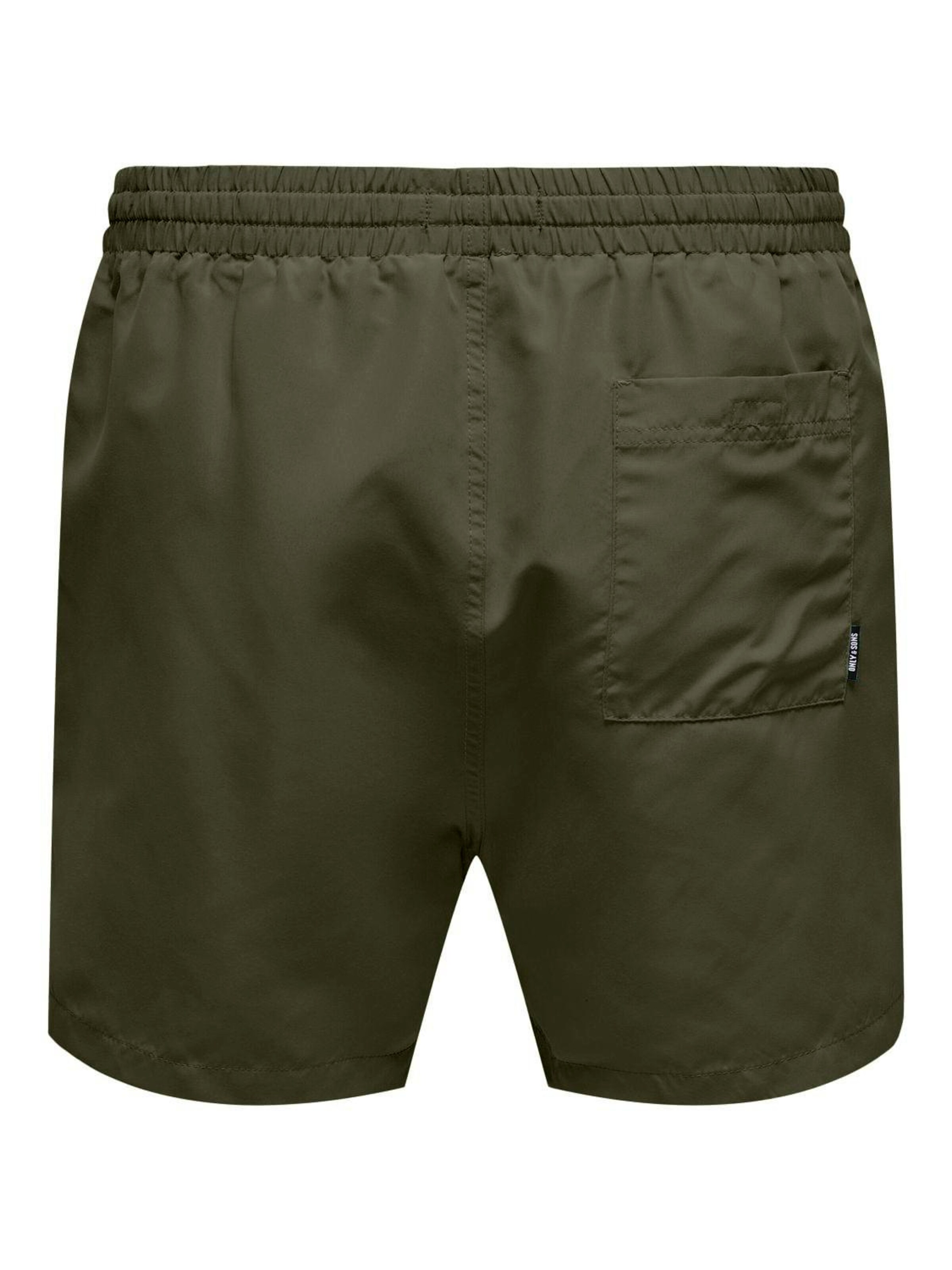 Only & Sons Zwemshorts 'ONSTed' in Groen