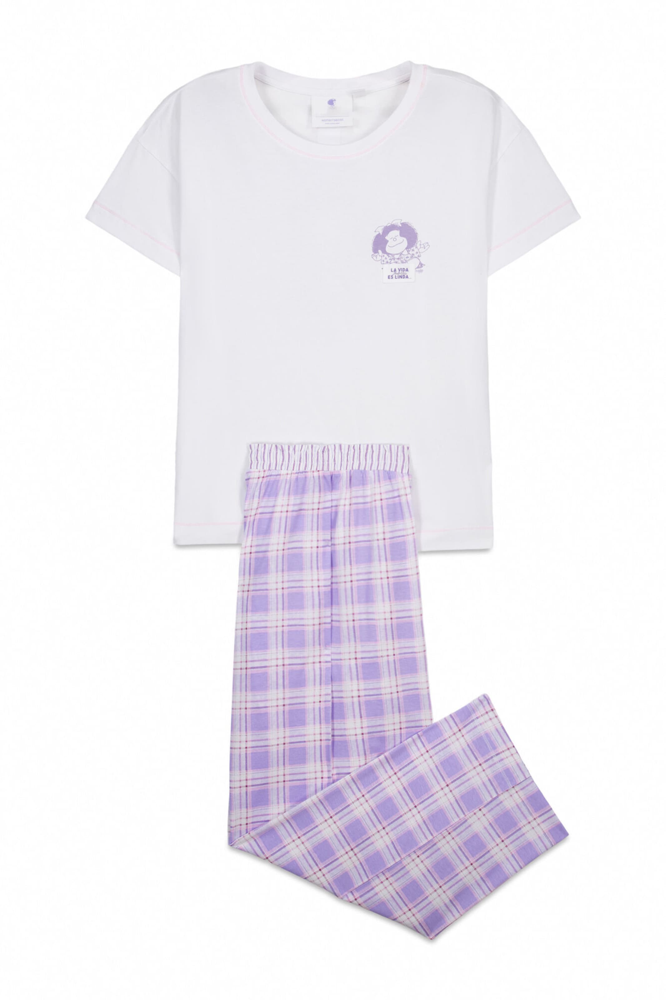 Women' Secret Pyjama värissä valkoinen: etupuoli