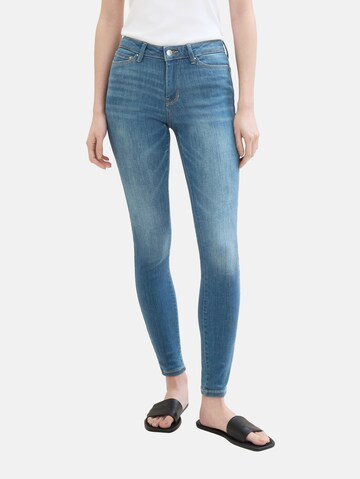 TOM TAILOR DENIM Slimfit Jeans 'Nela' i blå: framsida