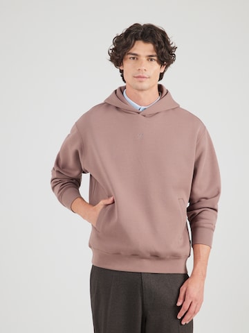 QS Mikina - Hnedá: predná strana