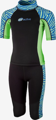 BECO the world of aquasports Athletic Swimwear 'Zebra Vibes' in Blue: front