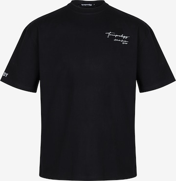 Maglietta 'Marin F' di trueprodigy in nero: frontale