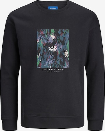 Sweat-shirt 'SILVER LAKE' JACK & JONES en noir : devant