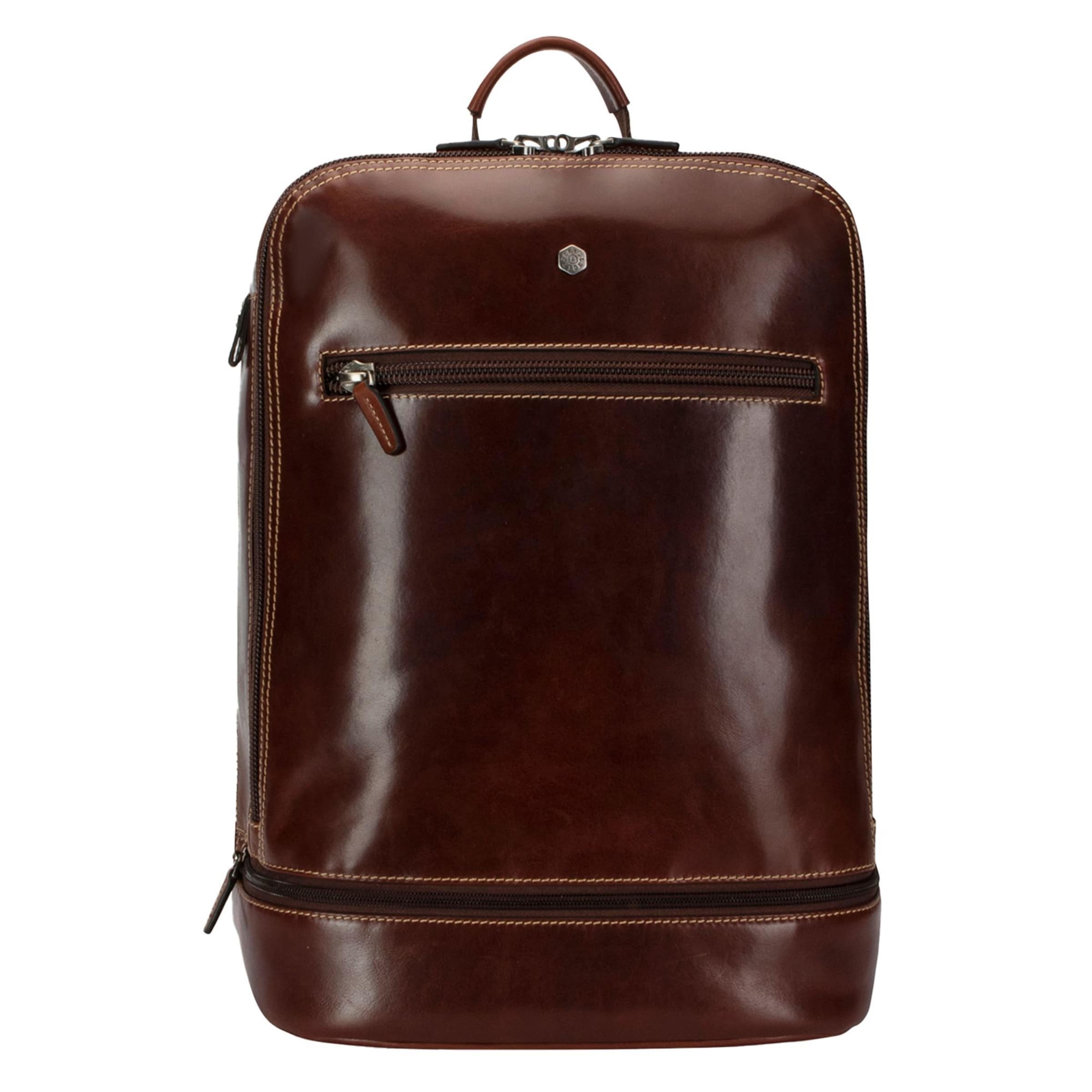 Sac à dos 'Oxford' Jekyll & Hide en marron : devant