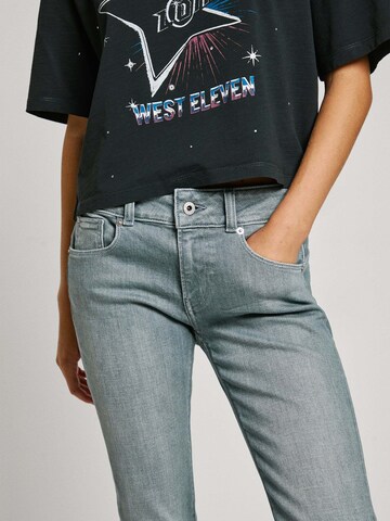 Pepe Jeans Slimfit Jeans 'New  Brooke' in Blauw