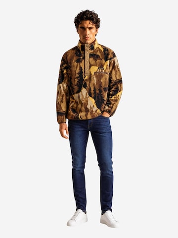 Pullover sportivo 'Helvetia™ II Printed Half Snap Fleece 2098461' di COLUMBIA in giallo