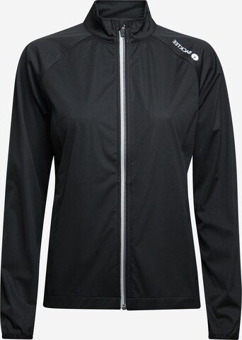 Backtee Performance Jacket in Black: front