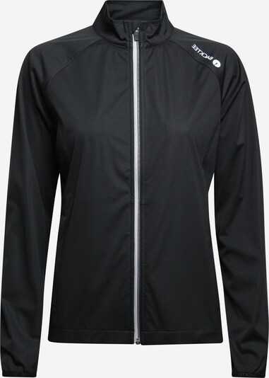 Backtee Sportjacke in schwarz / weiß, Produktansicht