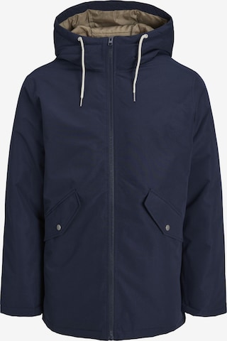 Jack & Jones Plus - Parca de entretiempo 'JJLoop' en azul: frente