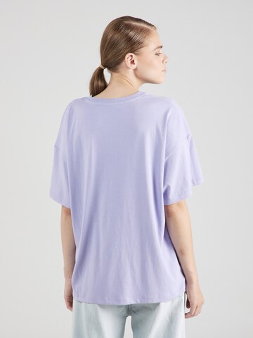 WRANGLER Shirt 'GIRLFRIEND' in Purple