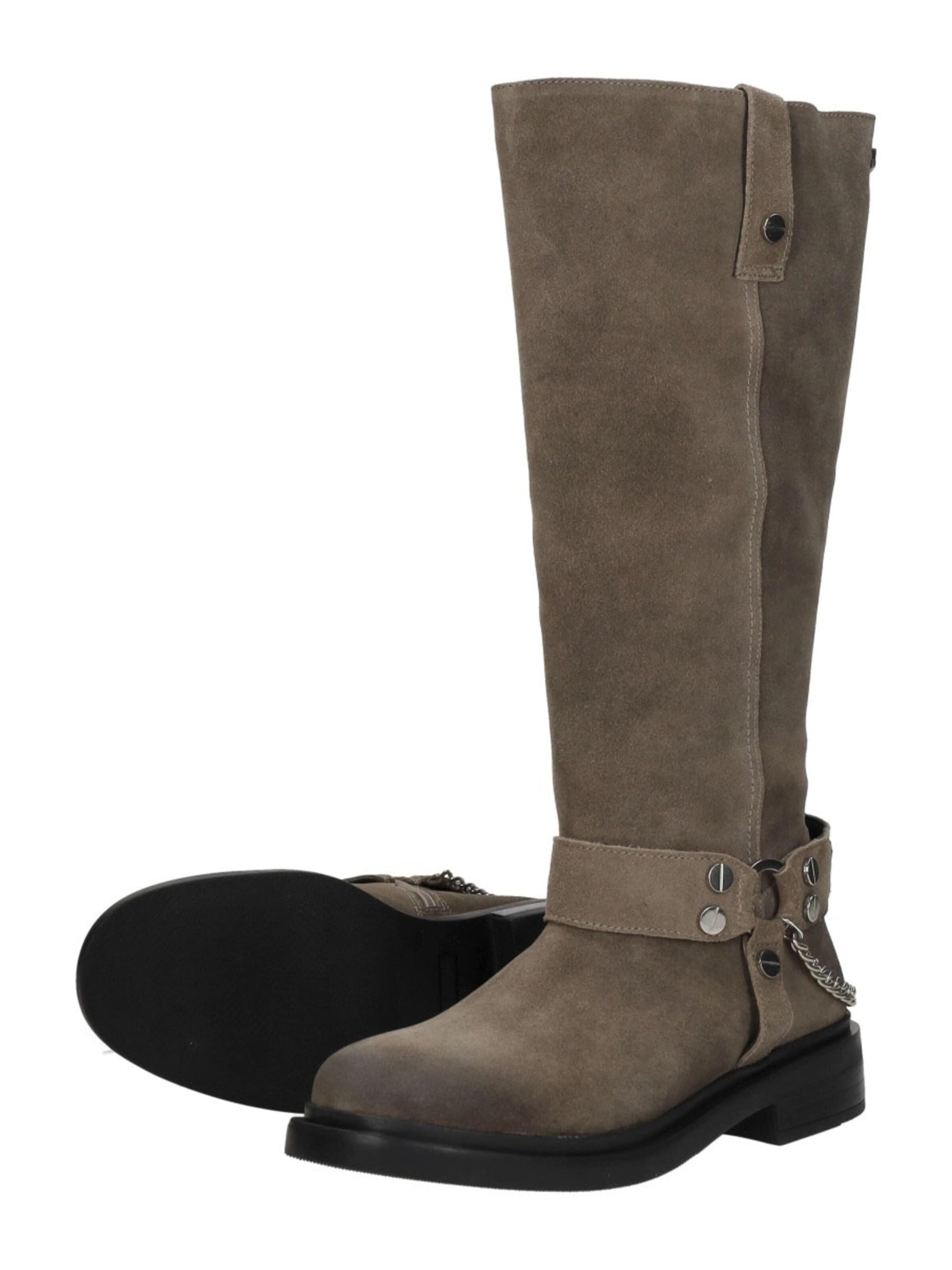 LAZAMANI Boots 'Leslie' in Grijs
