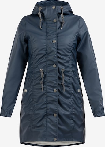 Cappotto funzionale di Usha in blu: frontale