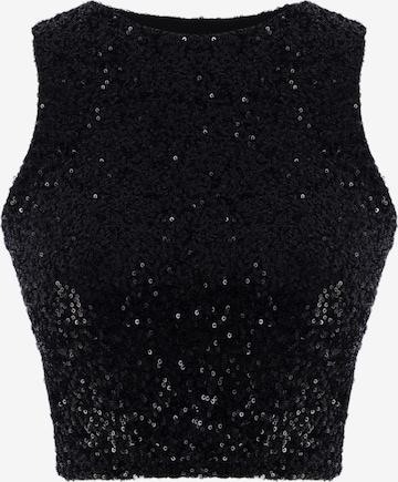 No Matter What Blouse body in Zwart: voorkant